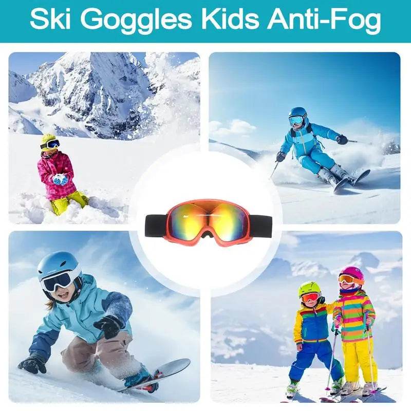 Premium Snowboard Goggles Anti Fog Windproof For Kids - ToylandEU