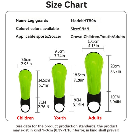 Premium Soccer Shin Guard Ankle Brace For Youth And Adults - ToylandEU