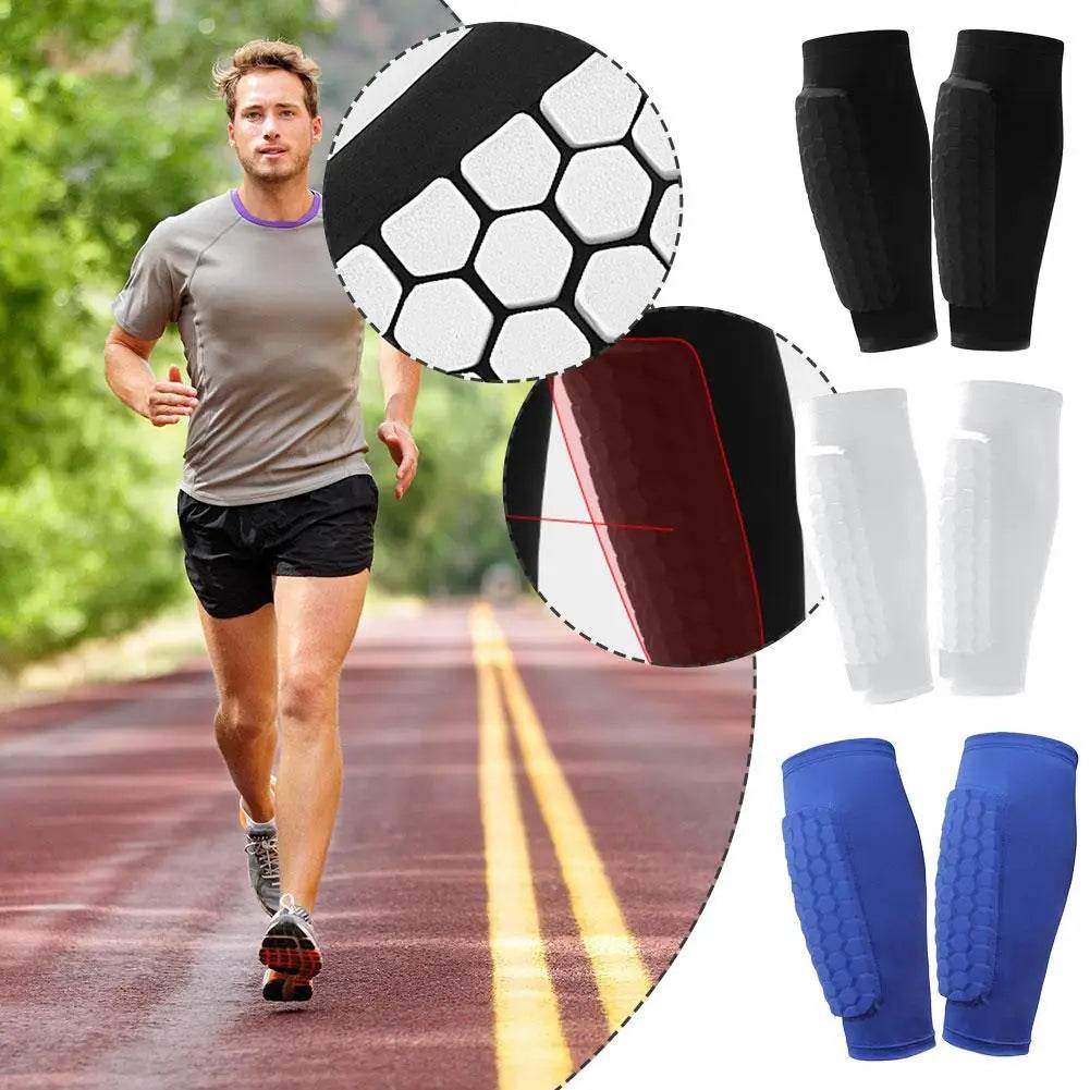Premium Soccer Shin Pads With Honeycomb For All Ages - ToylandEU