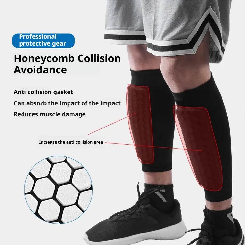 Premium Soccer Shin Pads With Honeycomb For All Ages - ToylandEU