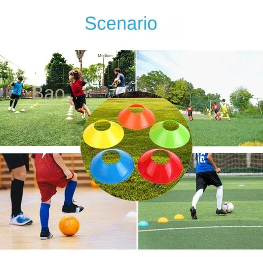 Premium Soccer Training Agility Cones Pressure Resistant Outdoor - ToylandEU