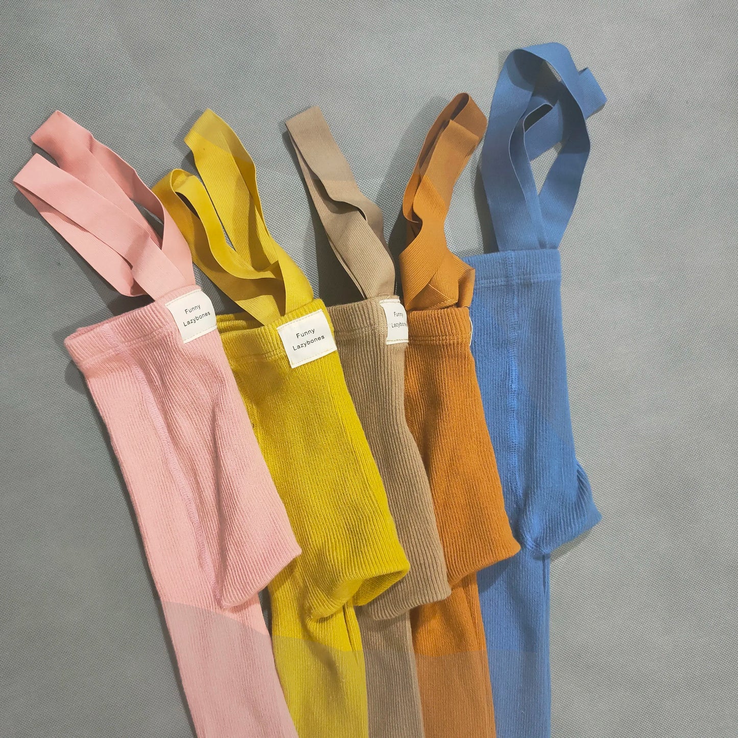 Premium Soft Baby Cropped Trousers High Waist Suspenders For 1 To 3 Years Unisex - ToylandEU