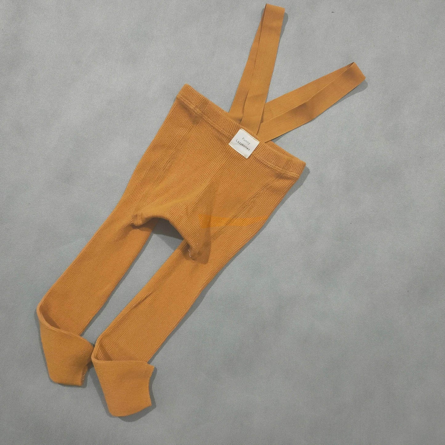 Premium Soft Baby Cropped Trousers High Waist Suspenders For 1 To 3 Years Unisex - ToylandEU