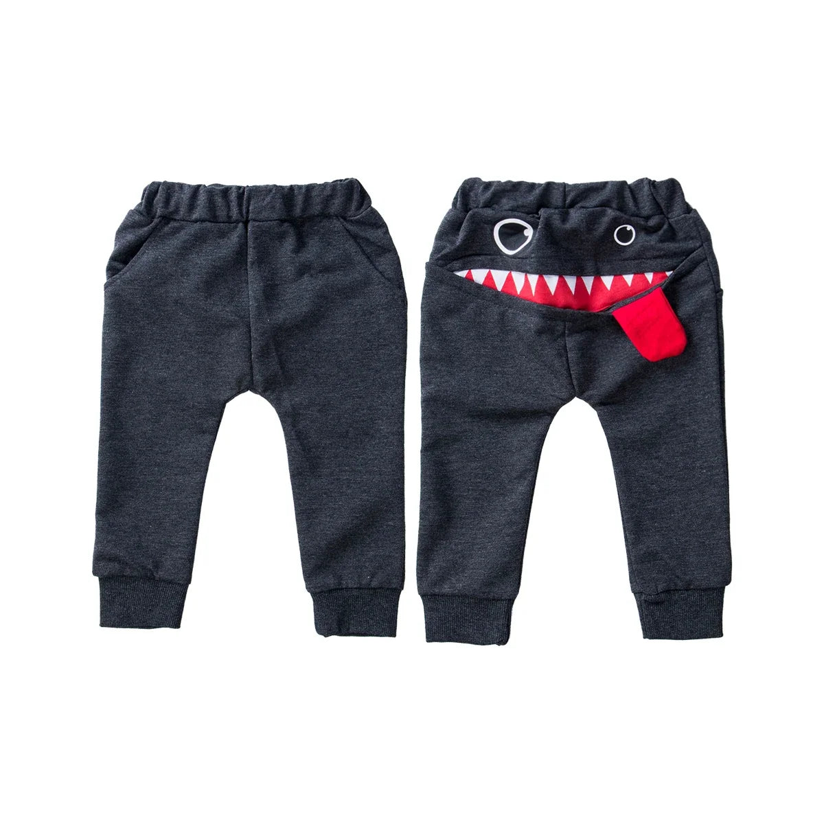 Premium Soft Baby Toddler Pants Cartoon Monster Design Elastic Waist For Boys And Girls - ToylandEU