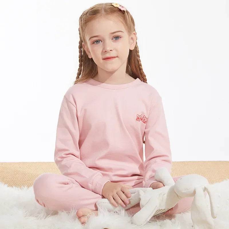 Premium Soft Cotton Sleepwear Pajama Sets For Kids Unisex Long Sleeve Autumn Comfort Ages 2 To 14 - ToylandEU
