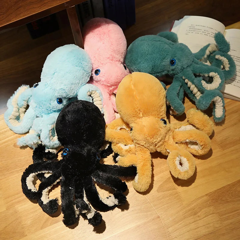 Premium Soft Plush Octopus Pillow Toy Big Size 30cm To 90cm For Kids And Movie Fans - ToylandEU