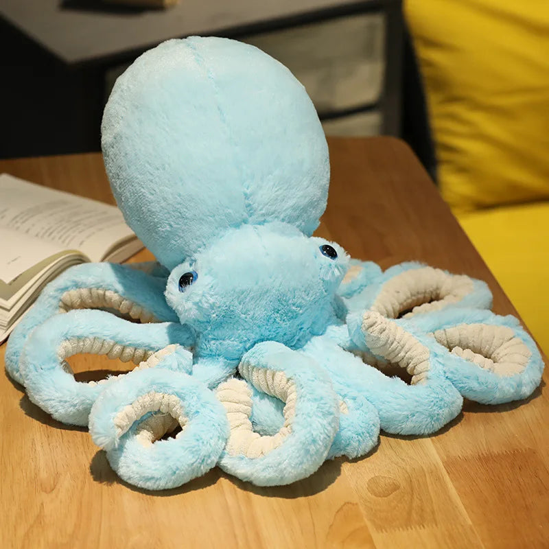 Premium Soft Plush Octopus Pillow Toy Big Size 30cm To 90cm For Kids And Movie Fans - ToylandEU