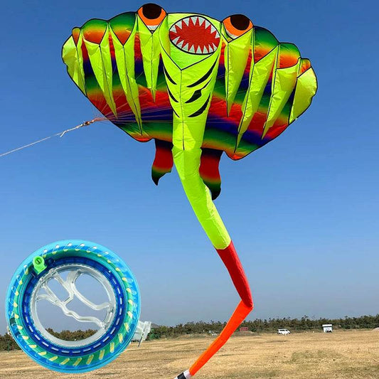 Premium Soft Ray Kite With 9 Air Vents For Outdoor Fun - ToylandEU