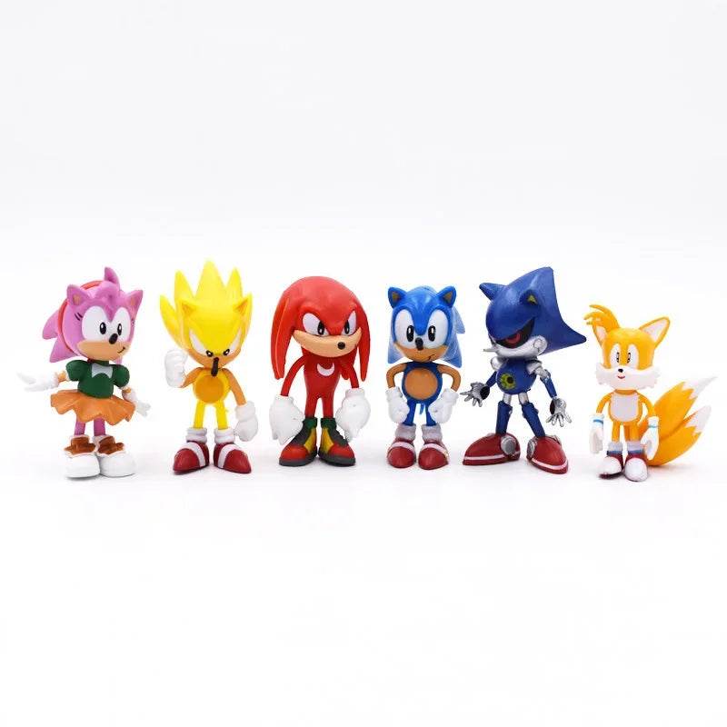 Premium Sonic Shadow Action Doll Hedgehog Figure For Kids - ToylandEU