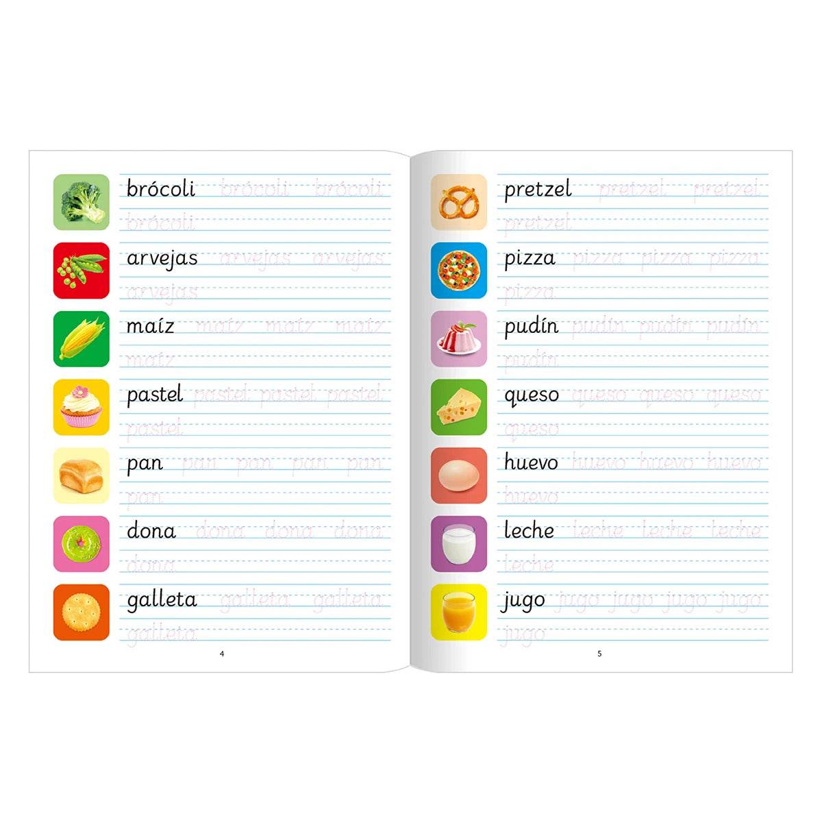 Premium Spanish Letter Tracing Books Five Book Set For Kids - ToylandEU