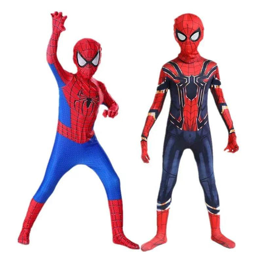 Premium Spider Costume Spandex Jumpsuit Headgear For Kids - ToylandEU
