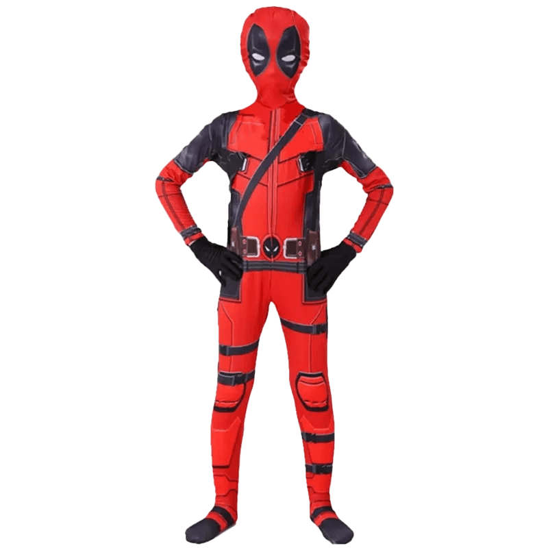 Premium Spider Costume Spandex Jumpsuit Headgear For Kids - ToylandEU