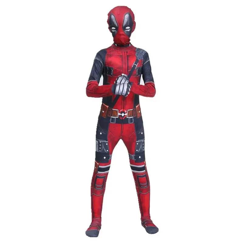Premium Spider Costume Spandex Jumpsuit Headgear For Kids - ToylandEU