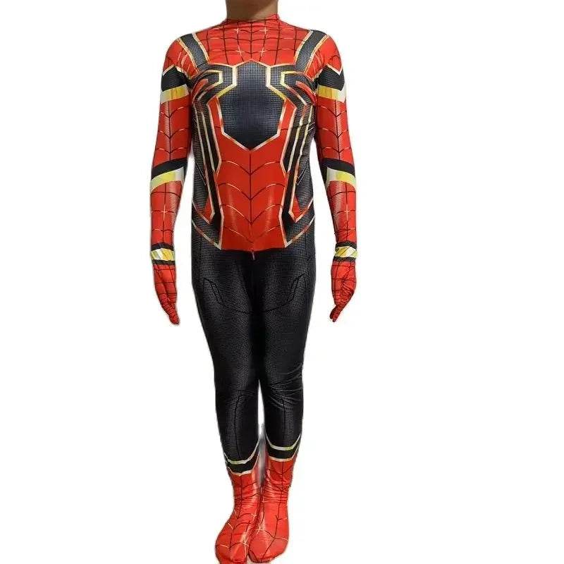 Premium Spider Man Costume Iron Spider Bodysuit For Kids - ToylandEU