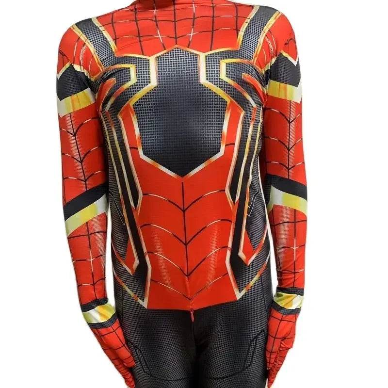 Premium Spider Man Costume Iron Spider Bodysuit For Kids - ToylandEU