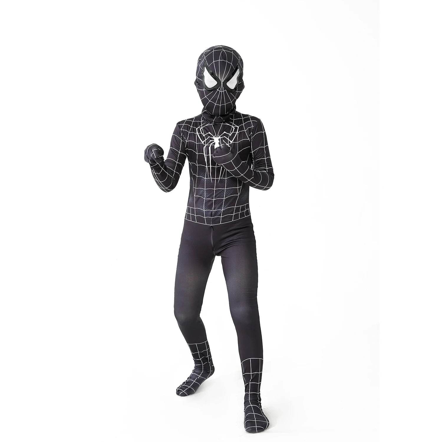 Premium Spider Man Kids Costume 3D Style Bodysuit Cosplay - ToylandEU