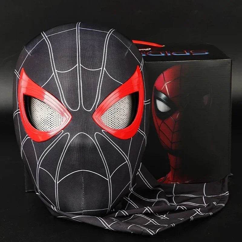 Premium Spider Man Mask Movable Eyes Remote Control Adults - ToylandEU