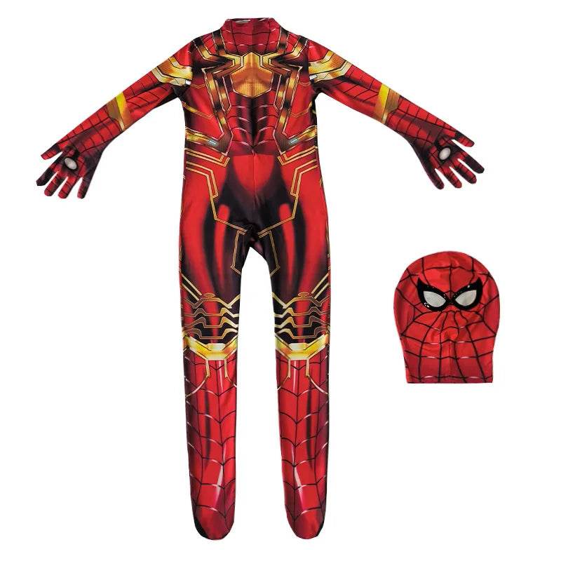 Premium Spiderman Cosplay Jumpsuit Miles Morales Style Kids - ToylandEU