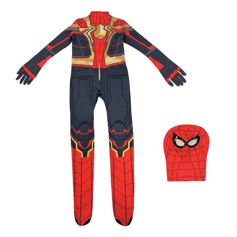 Premium Spiderman Cosplay Jumpsuit Zentai Bodysuit For Kids - ToylandEU