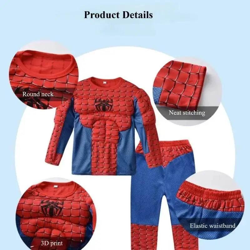  Premium Spiderman Costume Muscle Suit Mask Toyland EU -  ToylandEU™