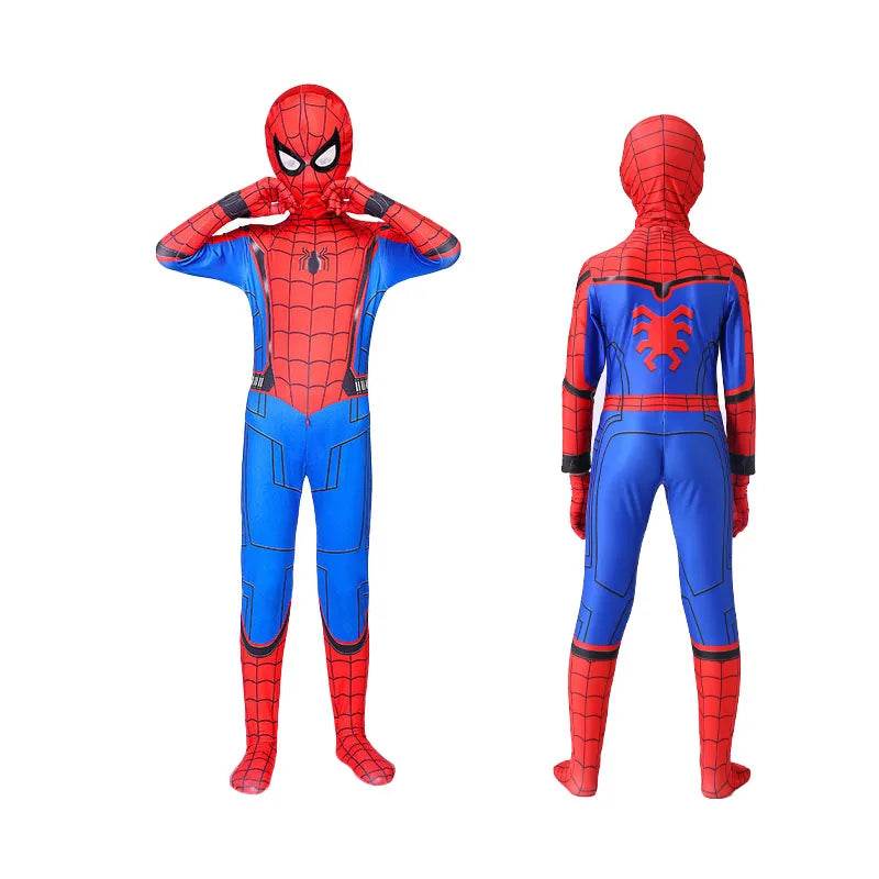 Premium Spiderman Jumpsuit Miles Morales 3D Zentai For Kids - ToylandEU