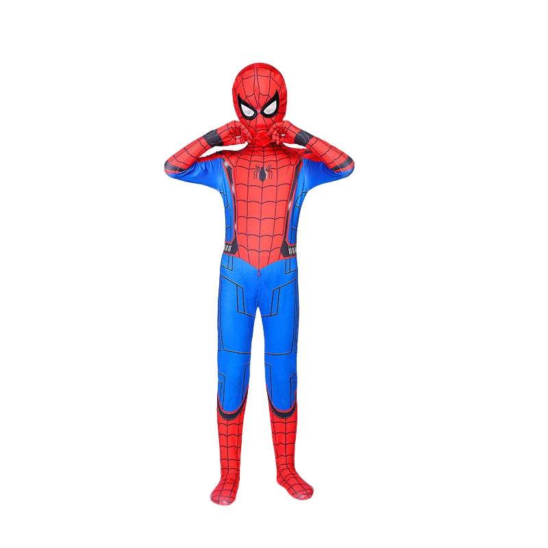 Premium Spiderman Jumpsuit Miles Morales 3D Zentai For Kids - ToylandEU