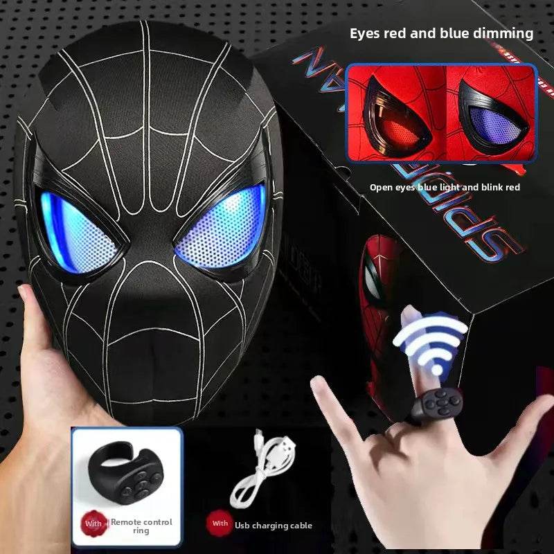 Premium Spiderman Mask Cosplay Moving Eyes For Adults - ToylandEU
