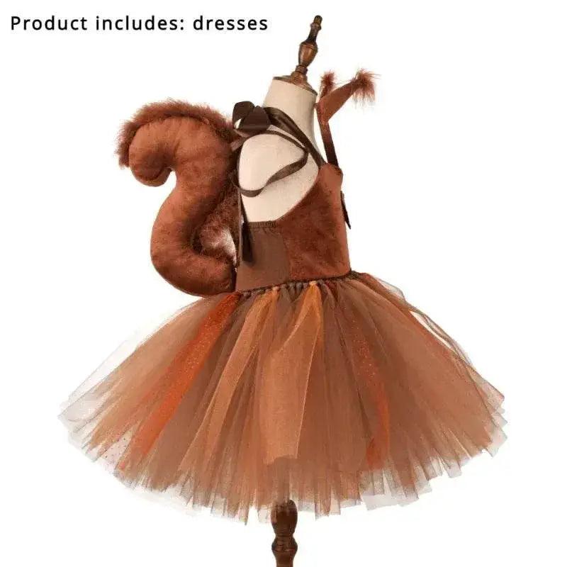  Premium Squirrel Costume Tutu 2 To 12Y Toyland EU -  ToylandEU™