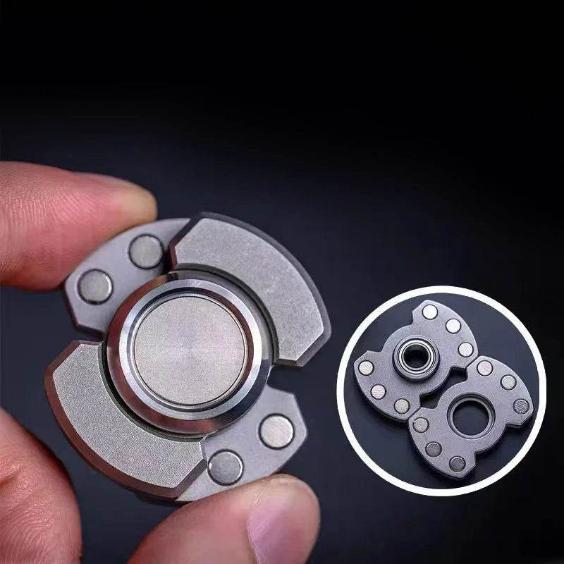 Premium Stainless Steel Fidget Toy Magnetic Slider Adults - ToylandEU