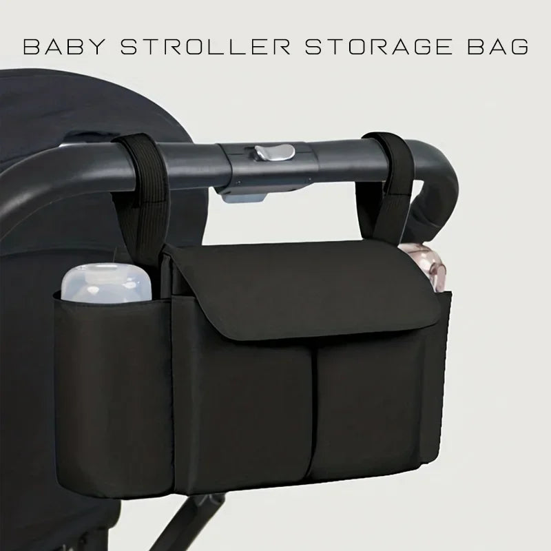 Premium Stroller Organizer Bags Large Capacity Bottle Holder For Moms On The Go - ToylandEU