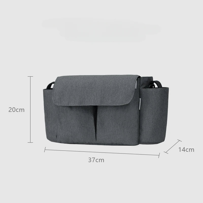 Premium Stroller Organizer Bags Large Capacity Bottle Holder For Moms On The Go - ToylandEU