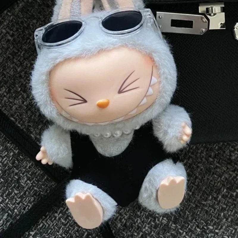 Premium Summer Beachwear Swimsuit Outfit for 15-17cm Dolls with Stylish Vest for Collectors and Display Labubu - ToylandEU