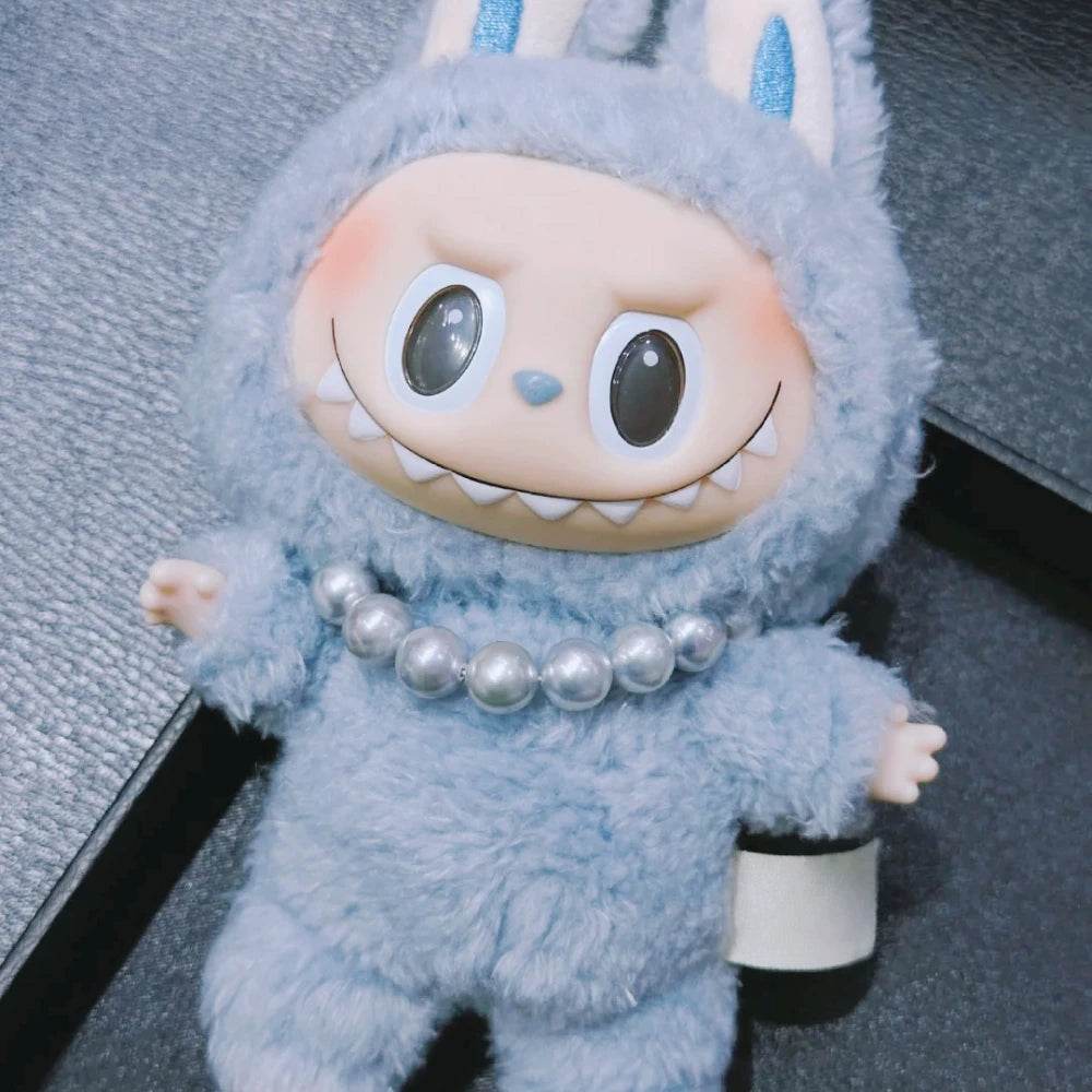 Premium Summer Beachwear Swimsuit Outfit for 15-17cm Dolls with Stylish Vest for Collectors and Display Labubu - ToylandEU