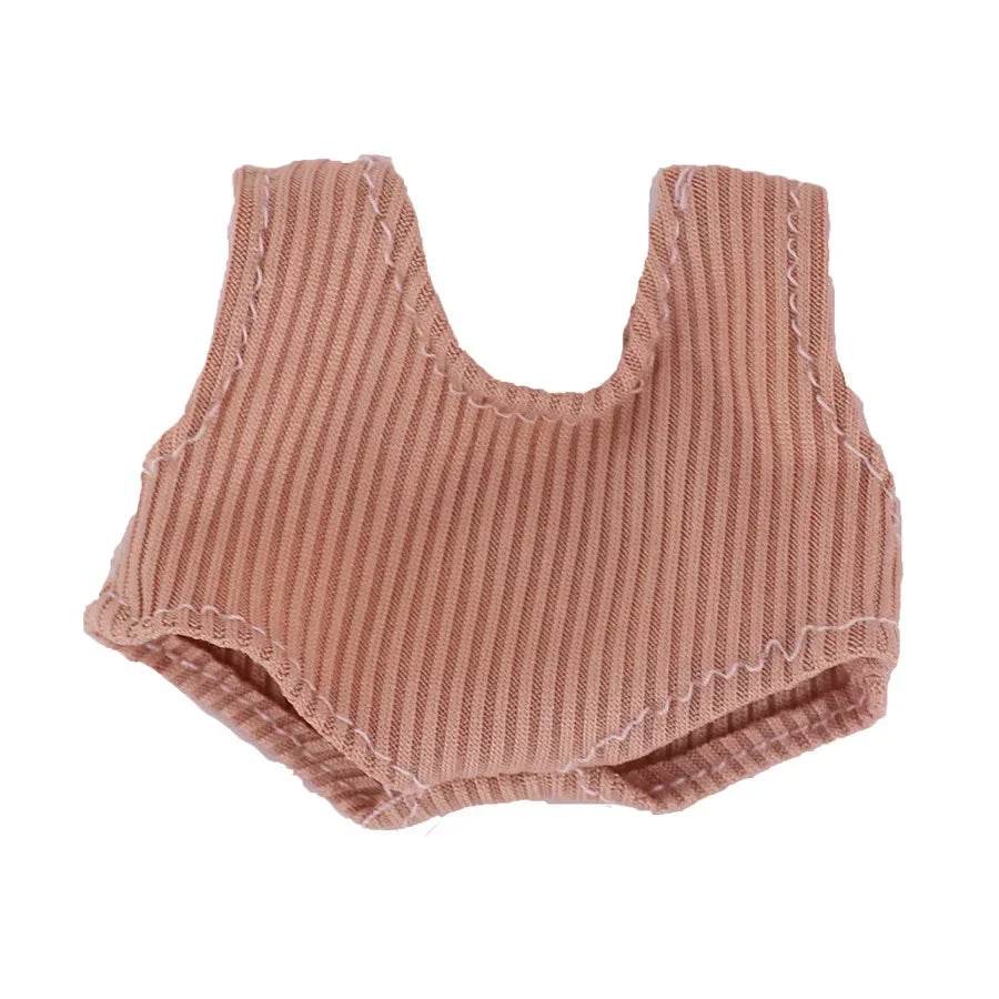 Premium Summer Beachwear Swimsuit Outfit for 15-17cm Dolls with Stylish Vest for Collectors and Display Labubu - ToylandEU