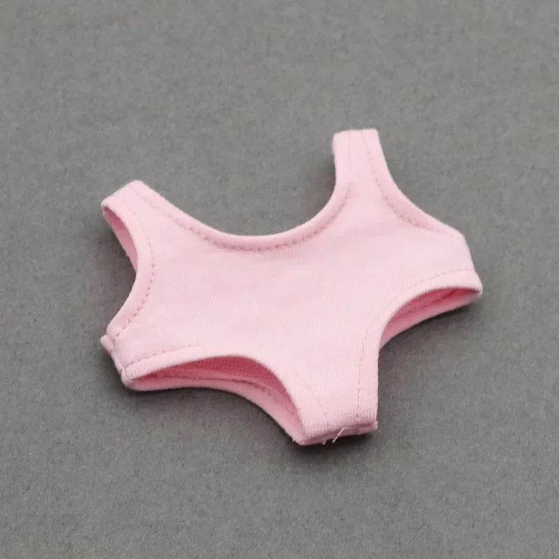 Premium Summer Beachwear Swimsuit Outfit for 15-17cm Dolls with Stylish Vest for Collectors and Display Labubu - ToylandEU