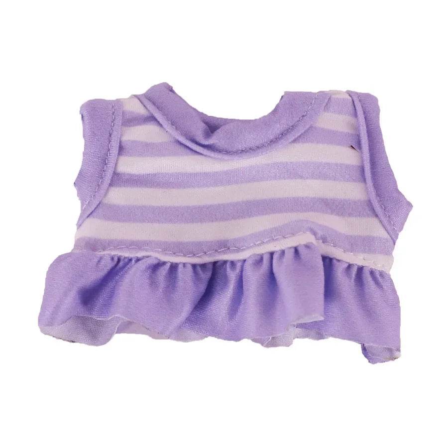 Premium Summer Beachwear Swimsuit Outfit for 15-17cm Dolls with Stylish Vest for Collectors and Display Labubu - ToylandEU