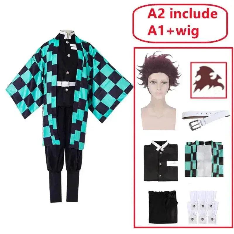  Premium Tanjirou Kamado Unisex Wig Toyland EU -  ToylandEU™