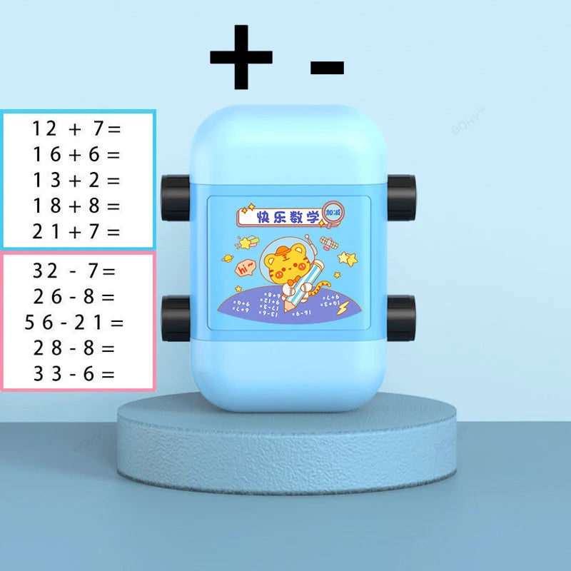 Premium Teaching Stamp 2 In 1 Fill In The Blank Roller For Math Practice In Classrooms - ToylandEU