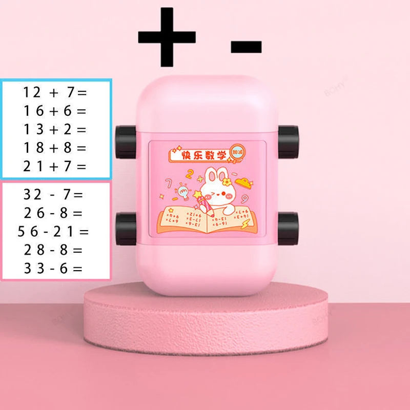 Premium Teaching Stamp 2 In 1 Fill In The Blank Roller For Math Practice In Classrooms - ToylandEU