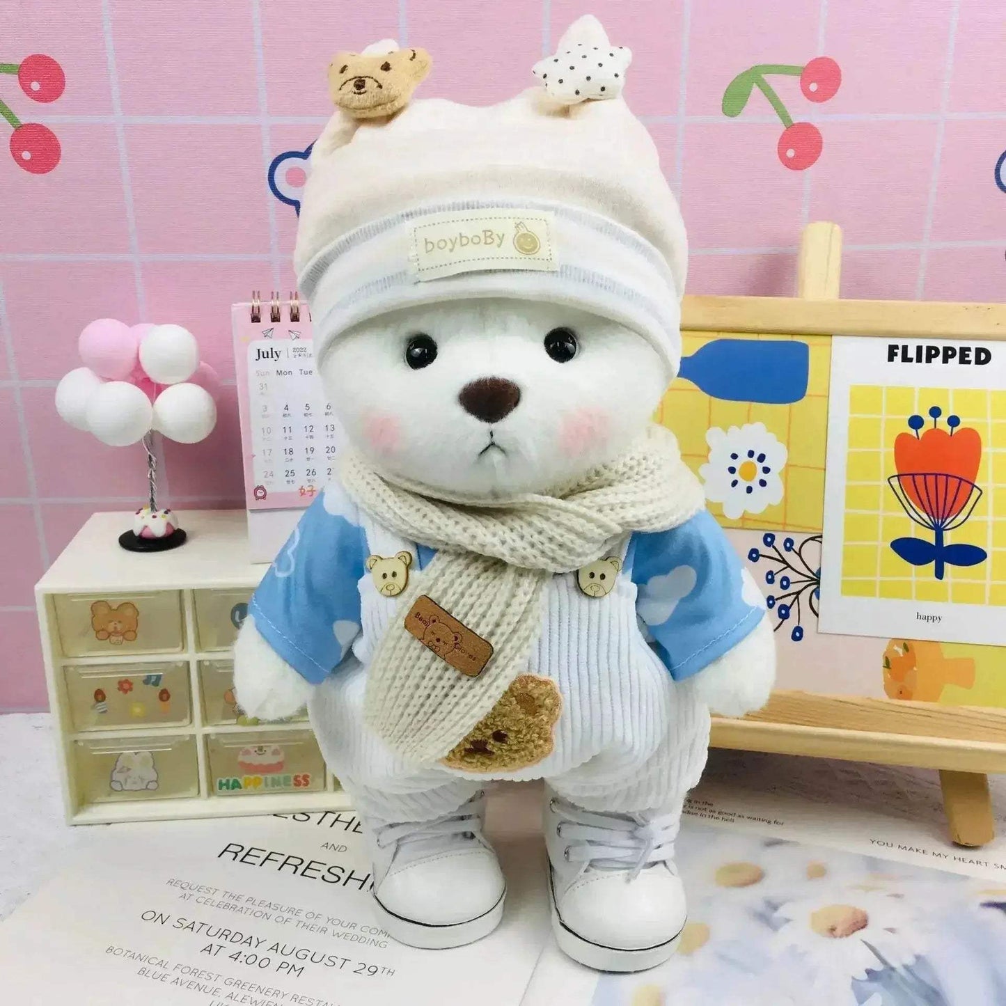  Premium Teddy Bear Plush 30cm Movable Joint Toyland EU -  ToylandEU™
