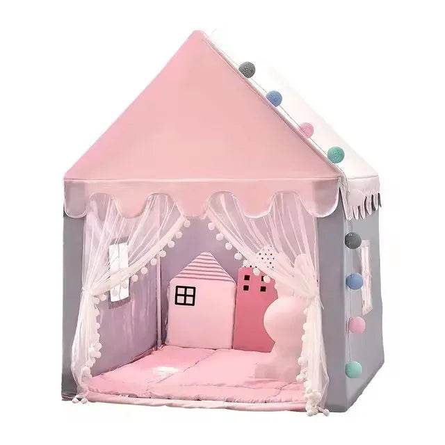 Premium Teepee Playhouse Foldable For Kids Indoor Outdoor - ToylandEU