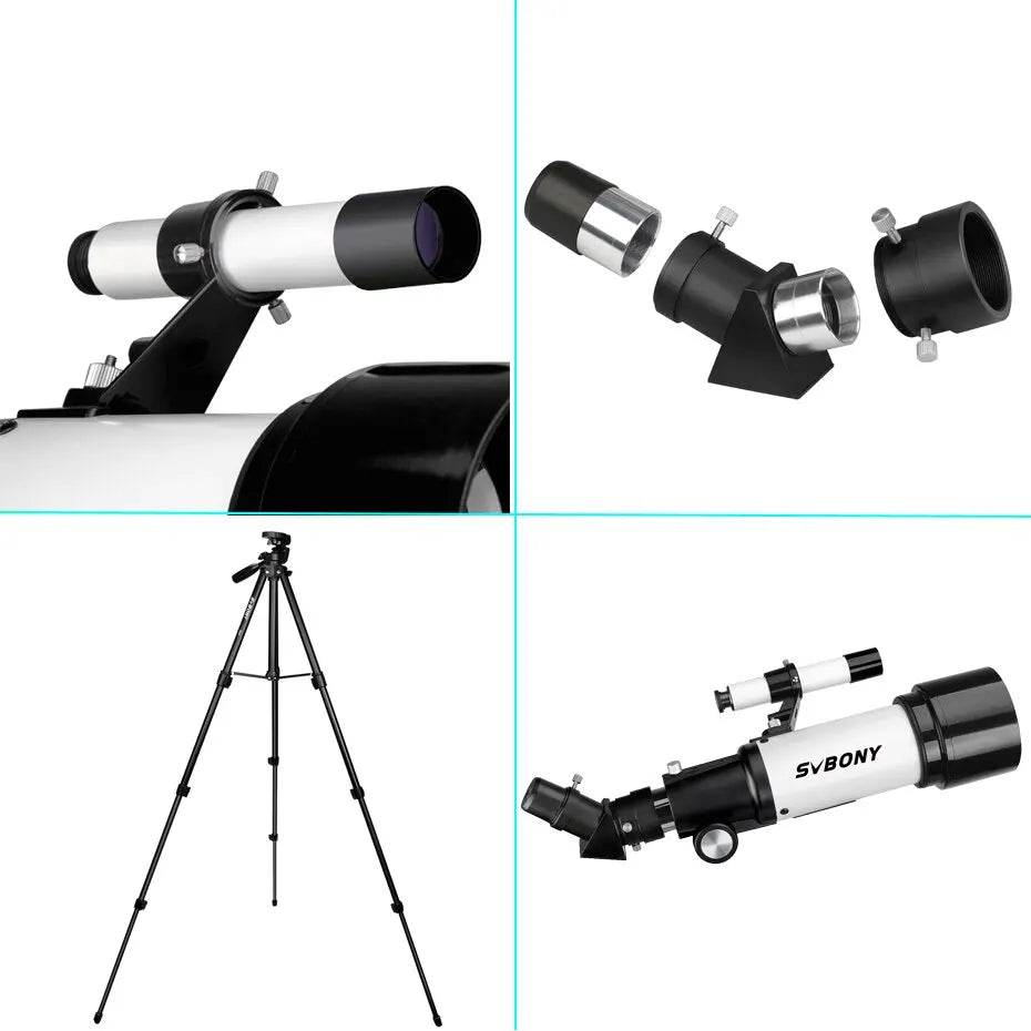 Premium Telescope 60mm Aperture For Astronomy Beginners - ToylandEU
