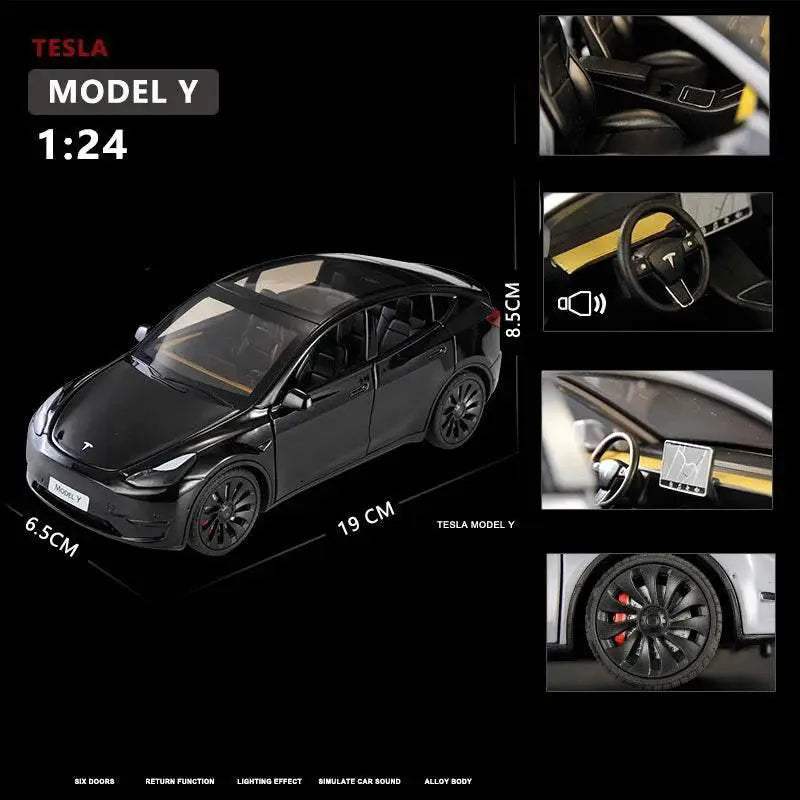  Premium Tesla Model Y 1:24 Diecast Car Toyland EU -  ToylandEU™