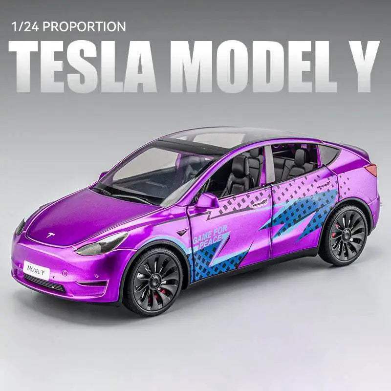 Premium Tesla Model Y 1:24 Diecast Car Toyland EU -  ToylandEU™