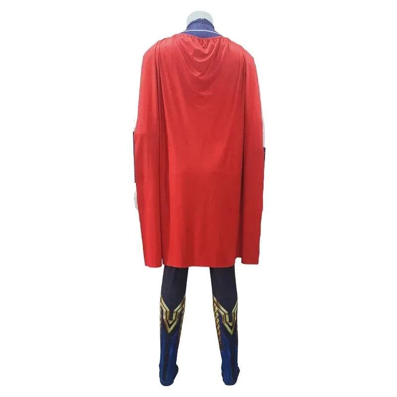 Premium Thor Odinson Cosplay Jumpsuit With Cape For Kids - ToylandEU