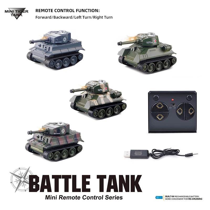 Premium Tiger RC Tank Model 1to100 Scale Remote Control Kids - ToylandEU