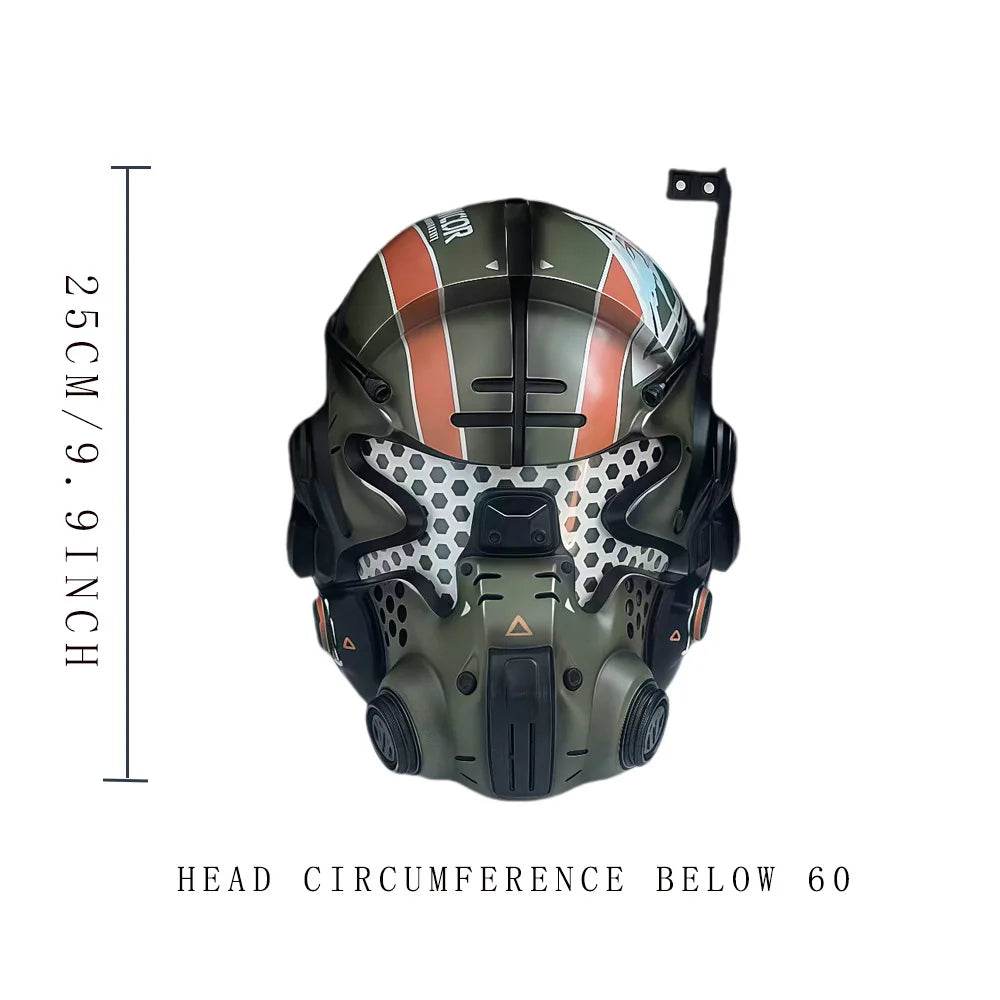 Premium Titanfall 2 Cosplay Helmet Led Light For Adults - ToylandEU