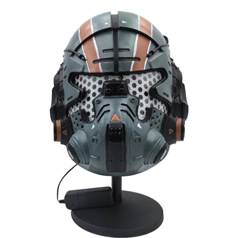 Premium Titanfall 2 Cosplay Helmet Led Light For Adults - ToylandEU