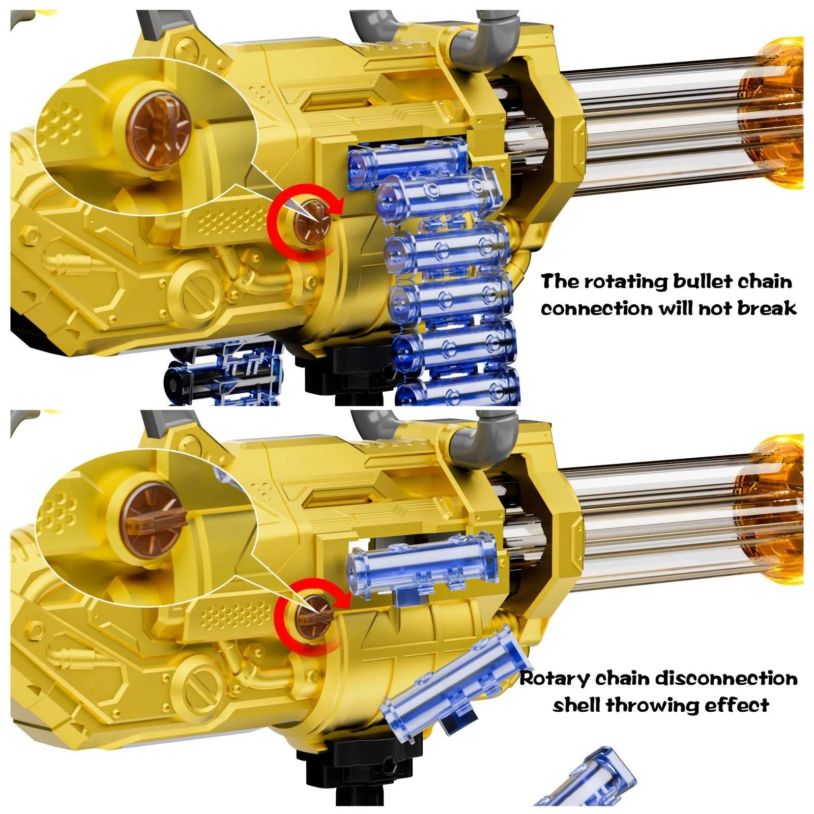 Premium Toy Blaster With Light Up High Speed For Ages 6 - ToylandEU