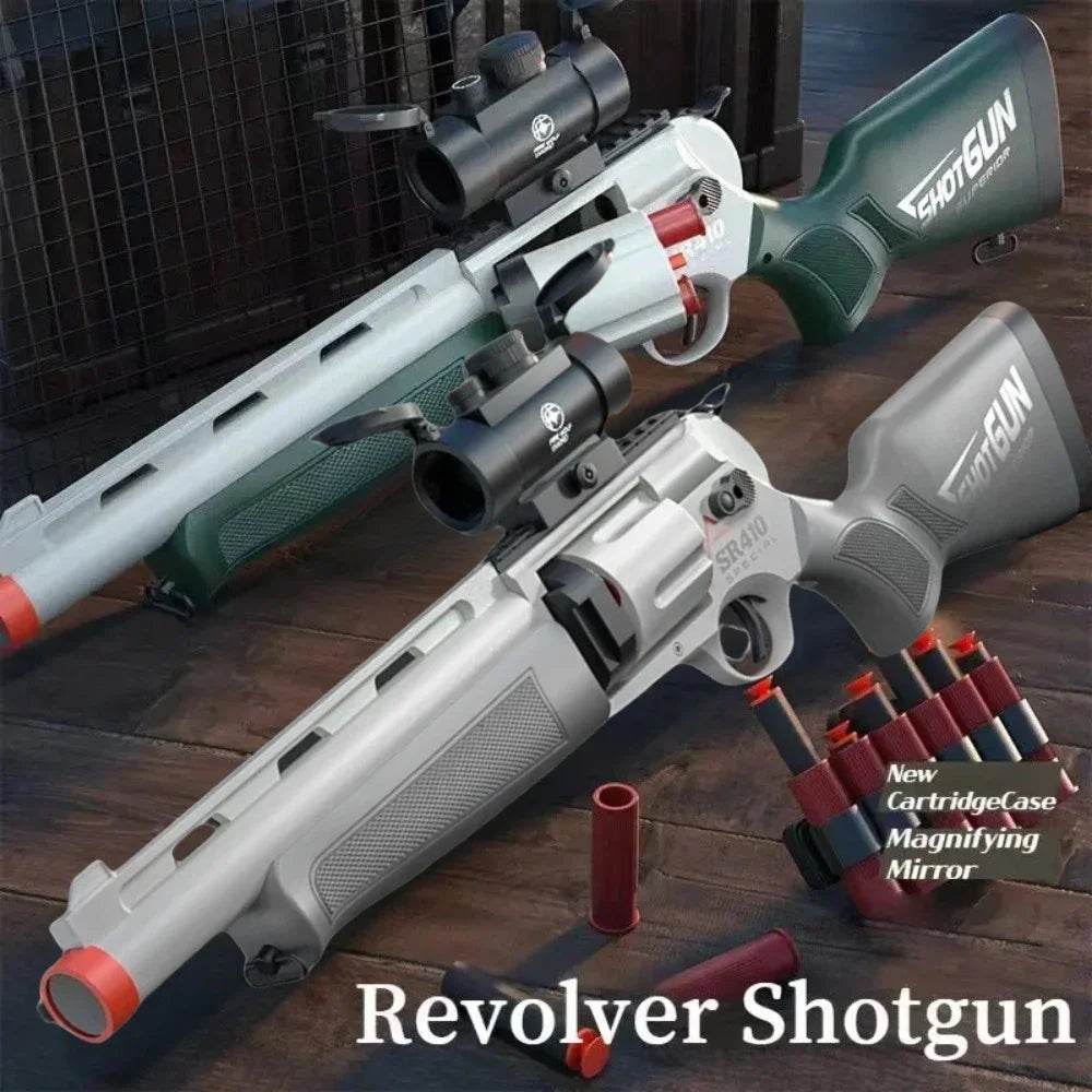 Premium Toy Gun Shell Thrower Soft Bullets for Kids - ToylandEU